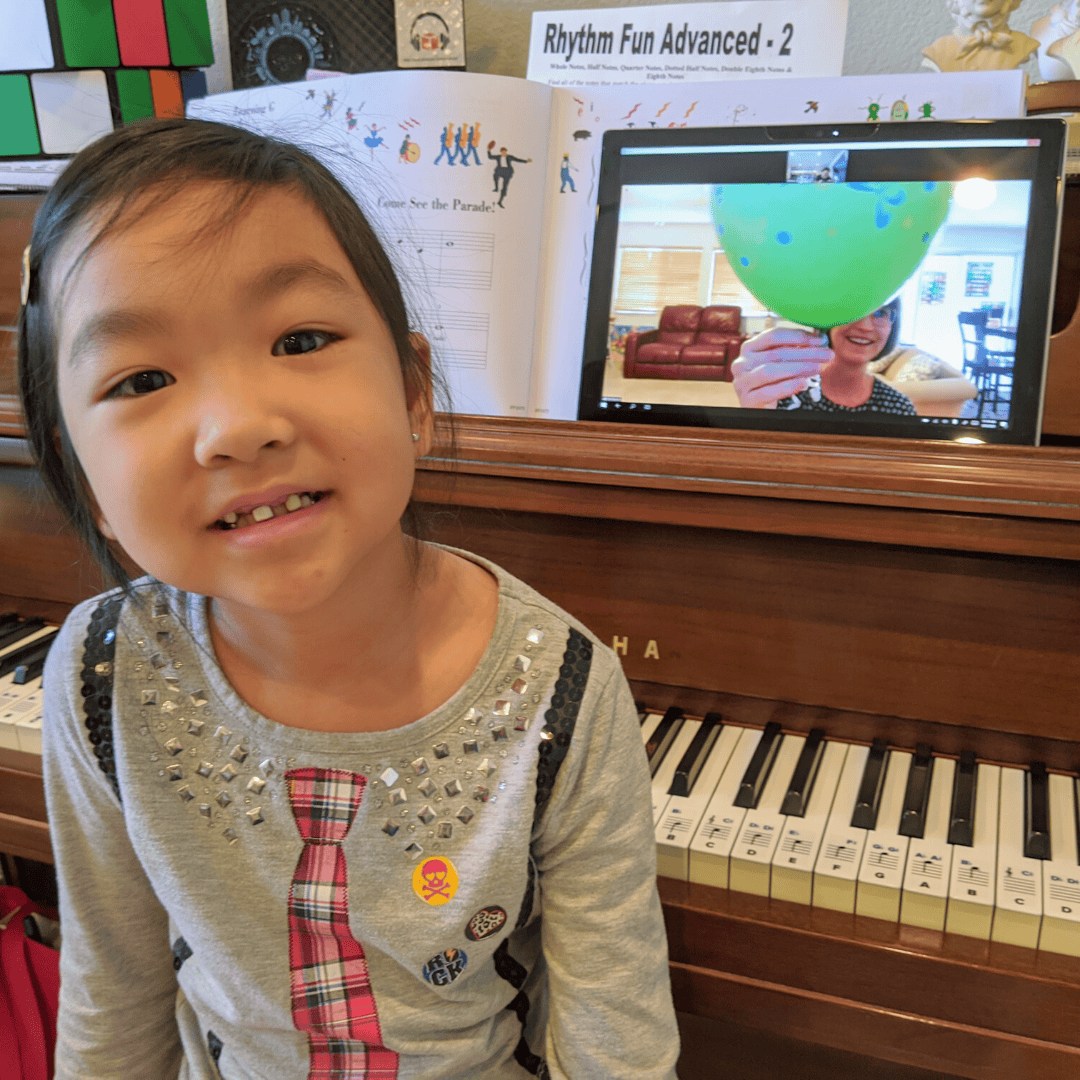 Zoom Piano Lesson